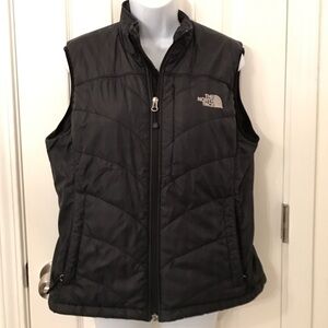 The North Face Black Quilted Vest